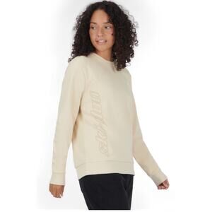 Brand New BRP Women's Size 2X Ivory Pullover Crewneck Sweater Sweatshirt